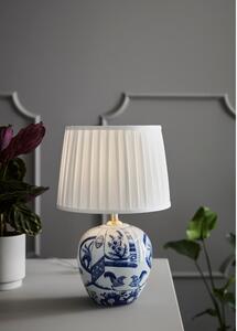 Goteborg kék-fehér asztali lámpa, magasság 48 cm - Markslöjd
