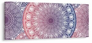 Mandala kép (120x50 cm)