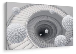 A 3D absztrakció képe (90x60 cm)