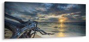Tenger naplementekor képe (120x50 cm)