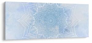 Kép - Téli mandala (120x50 cm)
