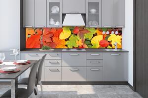 Konyhai fotótapéta - lombozat 260 x 60 cm