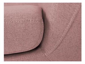 AMBER rózsaszín 3 személyes kanapé