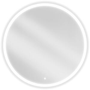 Mexen Oro megvilágított fürdőszobai tükör, kerek 100 cm, LED 6000K, páramentesítő - 9824-100-100-611-00