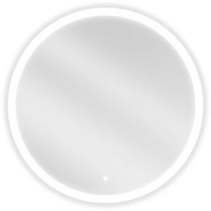 Mexen Oro megvilágított, kerek 80 cm-es fürdőszobai tükör, LED 6000K, páramentesítő - 9824-080-080-611-00