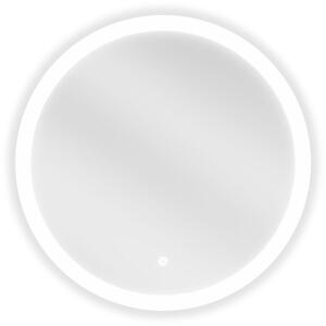 Mexen Oro megvilágított fürdőszobai tükör, kerek 60 cm, LED 6000K, páramentesítő - 9824-060-060-611-00