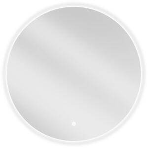 Mexen Erg megvilágított fürdőszobai tükör, kerek 70 cm, LED 6000K, páramentes - 9823-070-070-611-00