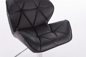 HC111W Fekete modern szék