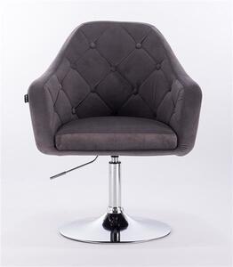 HR831 Grafit modern szék