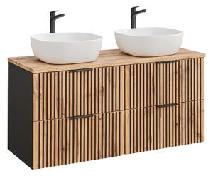 Fürdőszoba szekrény mosdóval és munkalappal XILO DU120/1 | 120 cm