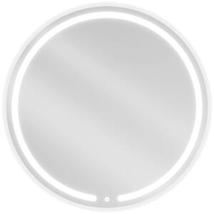 Mexen Rose világító fürdőszobai tükör, kerek, 90 cm, LED 6000K, páramentes - 9810-090-090-611-00
