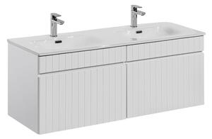 Fürdőszoba szekrény mosdóval ICONIC White U120/1 | 120 cm