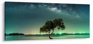 Az éjszakai égbolt képe (120x50 cm)