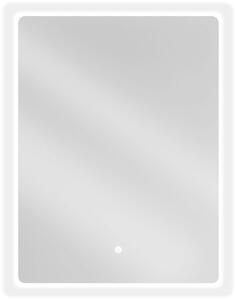 Mexen Sun 60 x 80 cm-es LED-es fürdőszobai tükör, 6000K, párásodásgátló - 9807-060-080-611-00