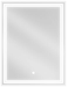 Mexen Taco 60 x 80 cm-es, LED 6000K, páramentesített fürdőszobai tükör - 9805-060-080-611-00