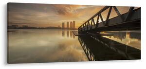 A móló képe (120x50 cm)
