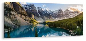Kép - Kanada, Banff Nemzeti Park, Moraine Lake (120x50 cm)