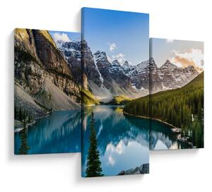 Kép - Kanada, Banff Nemzeti Park, Moraine Lake (90x60 cm)