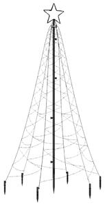 VidaXL kék fényű karácsonyfa tüskével 200 LED-del 180 cm