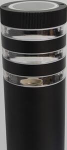 LED Miami Kerti 61 cm-es fekete E27-es foglalatú állólámpa