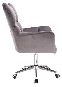 HR650K Grafit modern velúr szék