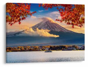 Kép - japán, Fuji hegy (70x50 cm)