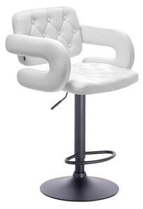 HR8403W Fehér modern műbőr szék