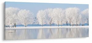Egy kép egy téli tájról (120x50 cm)