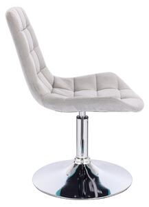 HR590N Acél modern velúr szék