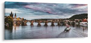 Vltava képe (120x50 cm)