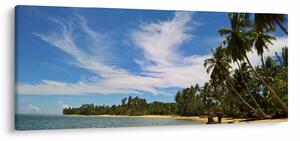 Kép a strandról (120x50 cm)