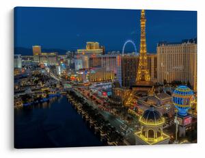 Éjszakai Las Vegas-i kép (70x50 cm)