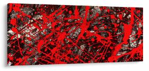 Kép - kifejező absztrakciók (120x50 cm)