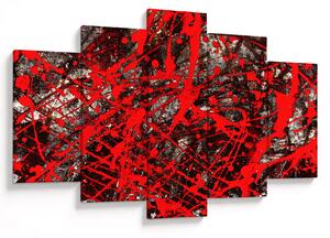Kép - kifejező absztrakciók (150x105 cm)