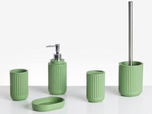 5 darabos fürdőszobai kiegészítő szett HUARMEY Zöld