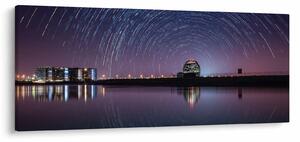 Egy éjszakai égbolt csillagokkal (120x50 cm)