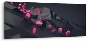 A 3D absztrakció képe (120x50 cm)