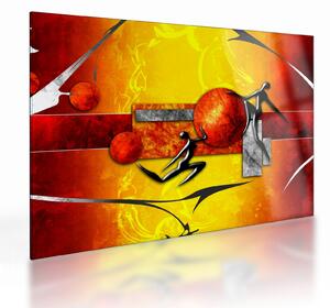 Kép - Az emberiség festménye (üvegen) (70x50 cm)