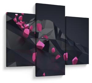 A 3D absztrakció képe (90x60 cm)