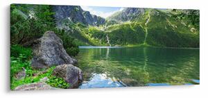 Tó a Tátrában képe (120x50 cm)