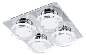 EGLO , 94486 , CISTERNO , fali-mennyezeti lámpa , 3000 K , LED , 4X4,5W , IP20 , átlátszó, szatinált
