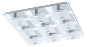 EGLO , 93315 , VICARO , fali-mennyezeti lámpa , 3000 K , LED , 9X2,5W , IP20 , fehér, átlátszó