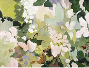Kép kézzel festett részletekkel 90x118 cm Green Garden – Malerifabrikken
