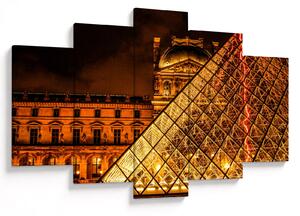 A párizsi Louvre képe (150x105 cm)