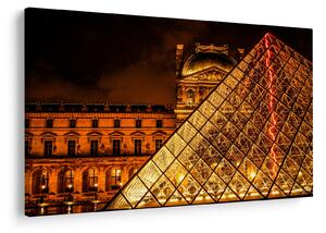 A párizsi Louvre képe (90x60 cm)