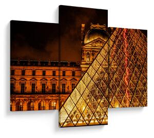 A párizsi Louvre képe (90x60 cm)