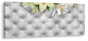 Liliom virágok képe (120x50 cm)
