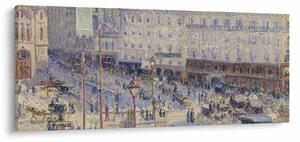 Kép - Camille Pissarro, The Place du Havre, reprodukciók (120x50 cm)
