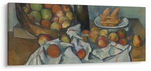 Kép - Paul Cezanne, The Basket of Apples, reprodukciók (120x50 cm)