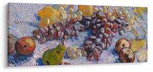 Kép - Vincent van Gogh, Grapes, Lemons, Pears, and Apples, reprodukciók (120x50 cm)